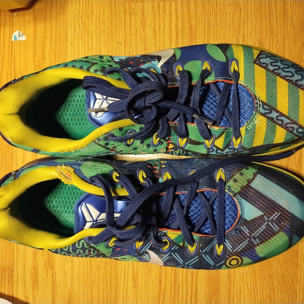 Nike Green and Blue Sneakers for Everyday Comfort